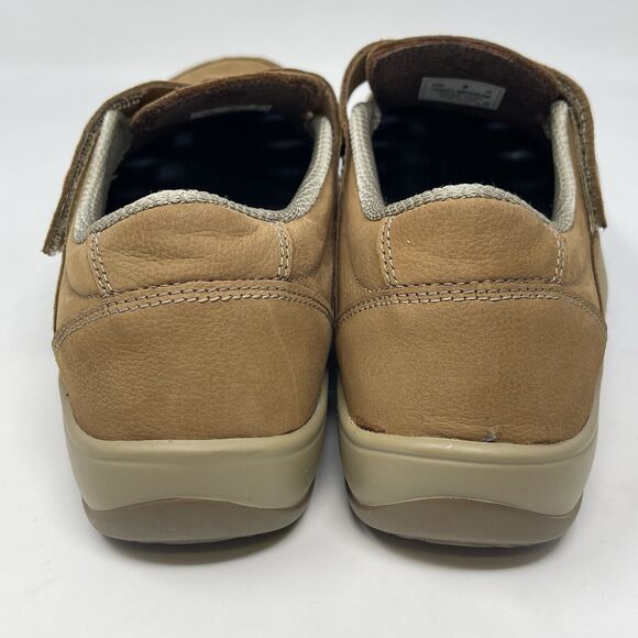 Orthofeet Serene 896 Shoes Womens 9 B Brown Leather Hook Loop Casual Comfort - Picture 12 of 16